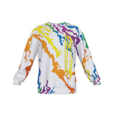 Men's Drop Shoulder Round Neck Long-Sleeved Sweatshirt