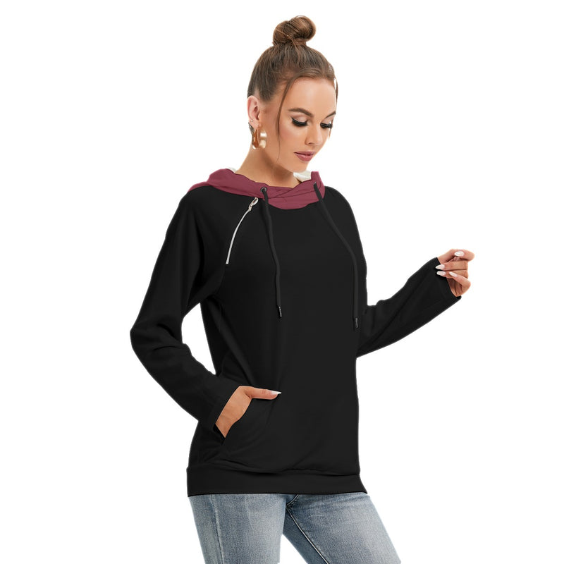 Women's Hoodie With Double Hood