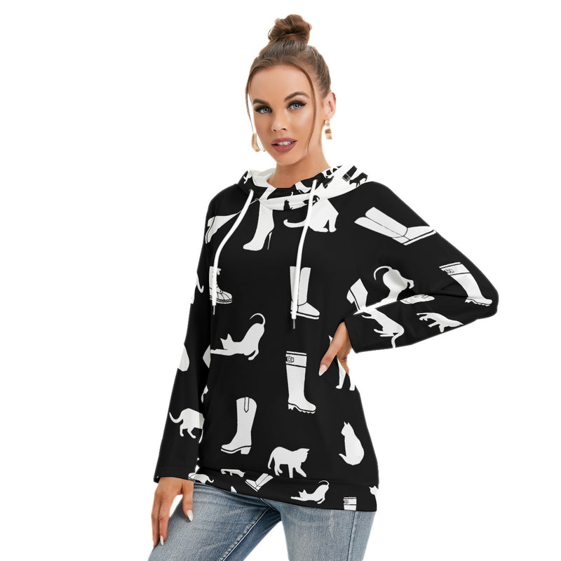 Women's Hoodie With Double Hood