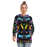 Women's Hoodie With Double Hood