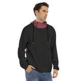 Men's Hoodie With Placket Double Zipper