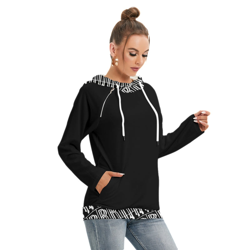 Women's Hoodie With Double Hood