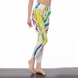 Women's High Waist Leggings | Side Stitch Closure