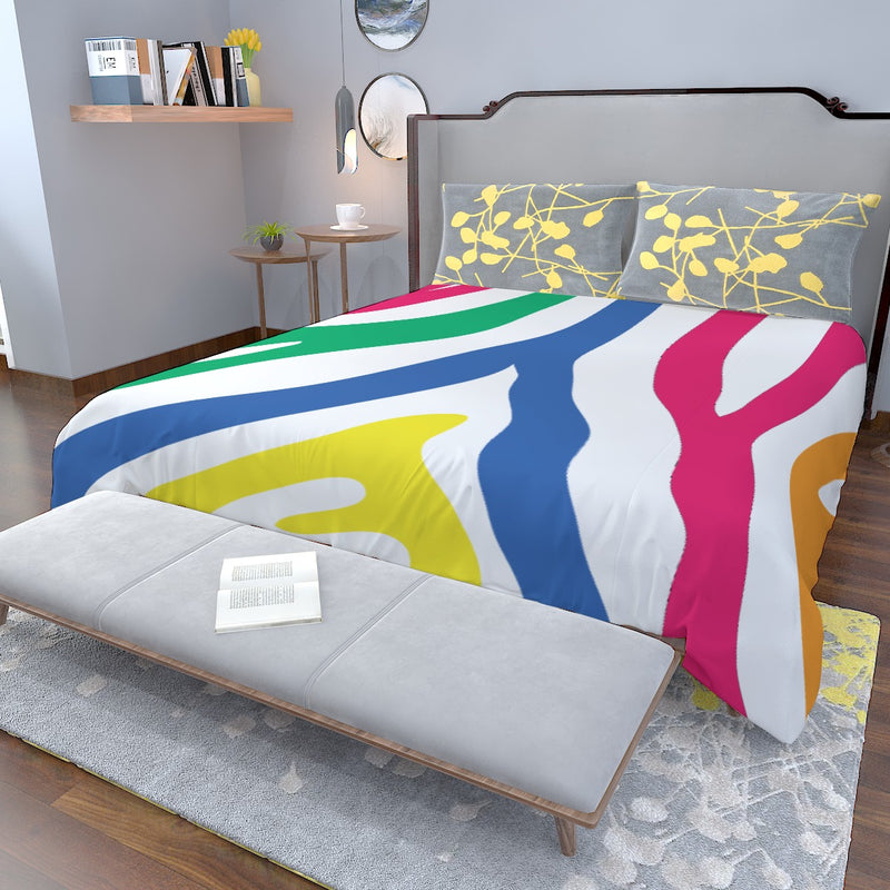 Lightweight & Breathable Quilt With Edge-wrapping Strips