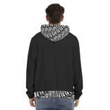 Men's Hoodie With Placket Double Zipper