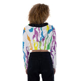 Women's Crop Top Hoodie