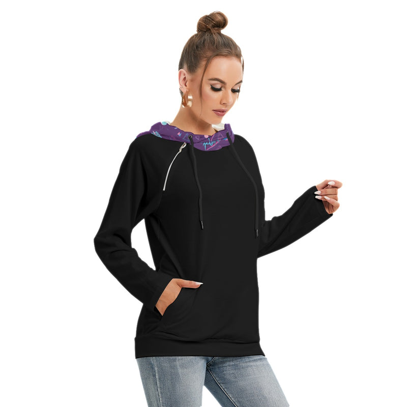 Women's Hoodie With Double Hood