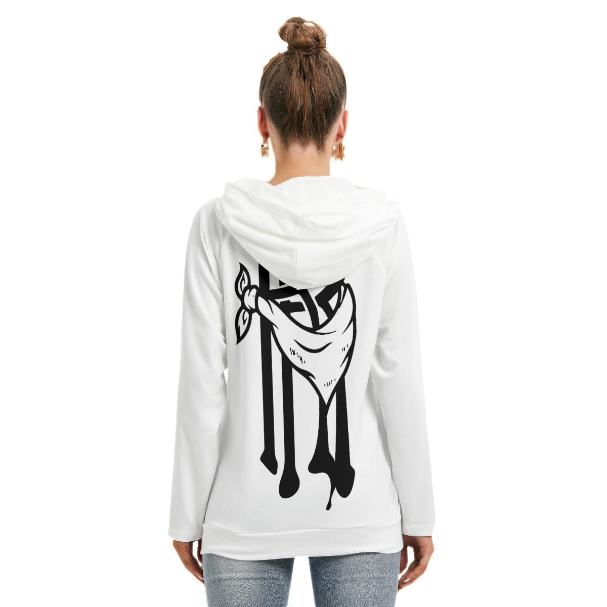 Women's Hoodie With Double Hood