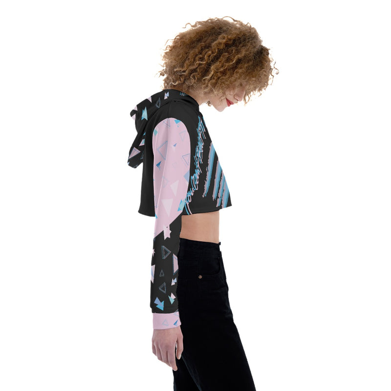 Women's Crop Top Hoodie