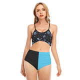 Women's Bikini Swimsuit With Cross Straps