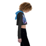 Women's Crop Top Hoodie
