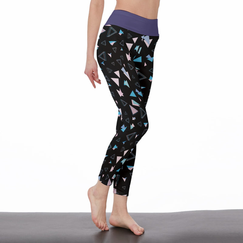 Women's High Waist Leggings | Side Stitch Closure