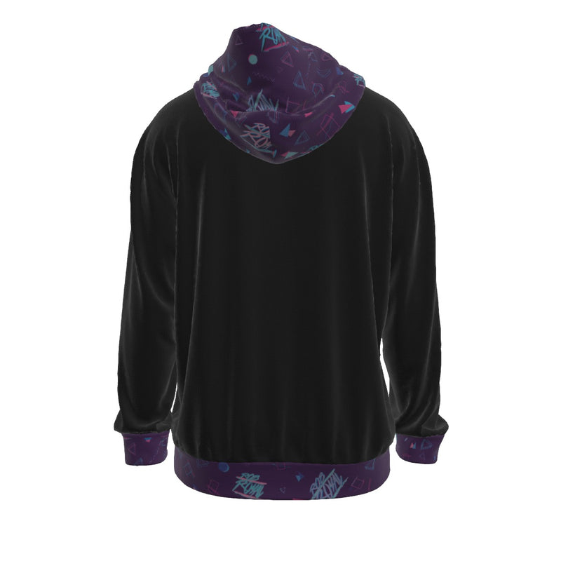 Men's Drop Shoulder Patch Pocket Hoodie