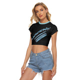 Women's Raglan Cropped T-shirt