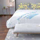 Lightweight & Breathable Quilt With Edge-wrapping Strips