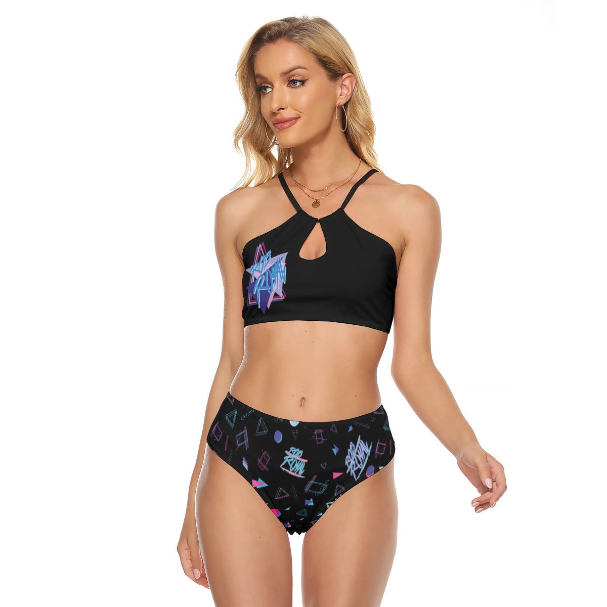Keyhole One-Piece Swimsuit