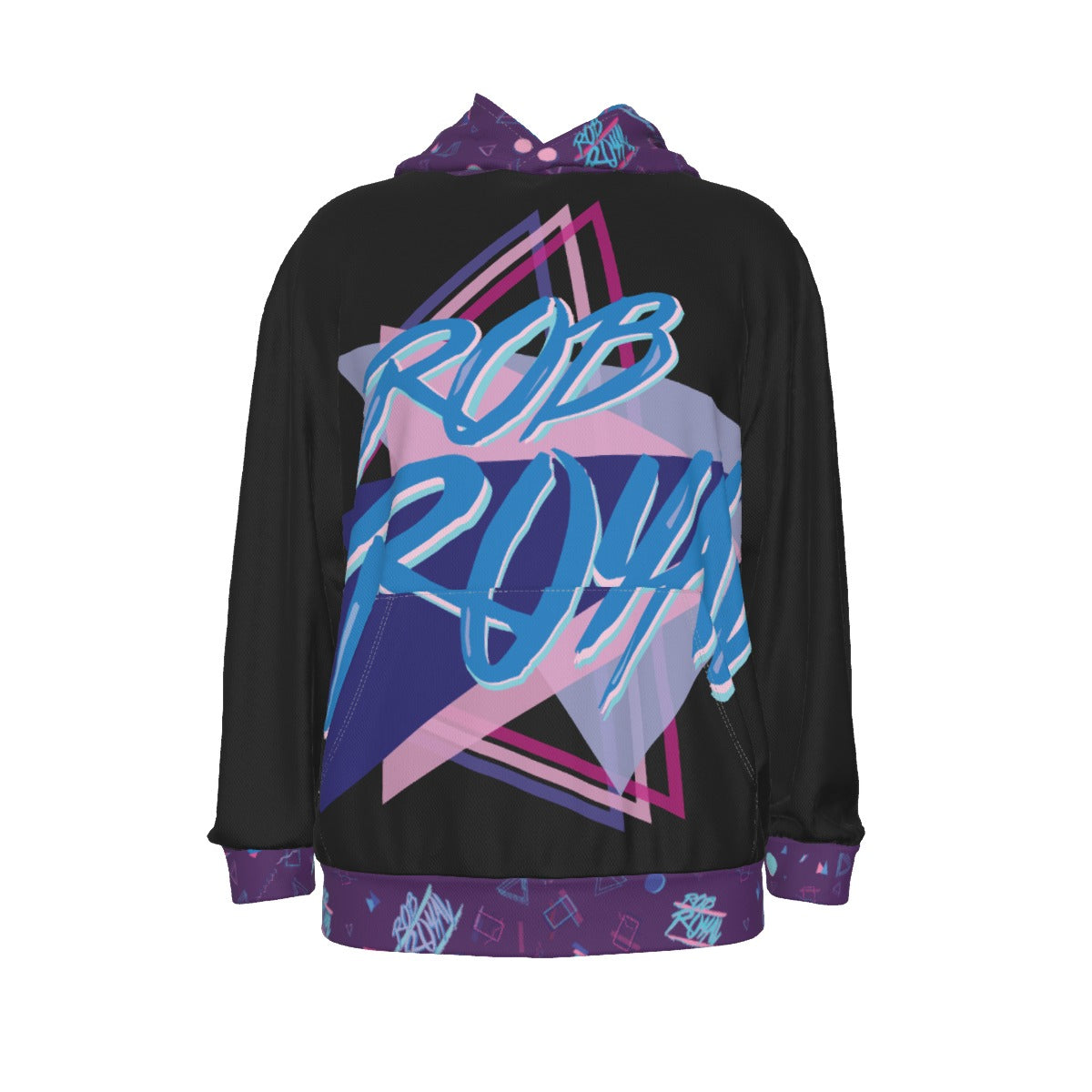 Men's Drop Shoulder Patch Pocket Hoodie