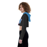 Women's Crop Top Hoodie