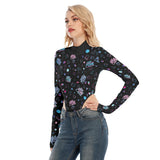 Women's Turtleneck Long Sleeve Jumpsuits