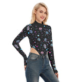 Women's Turtleneck Long Sleeve Jumpsuits