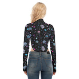 Women's Turtleneck Long Sleeve Jumpsuits