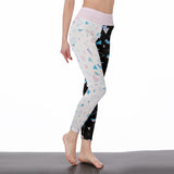 Women's High Waist Leggings | Side Stitch Closure