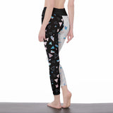 Women's High Waist Leggings | Side Stitch Closure
