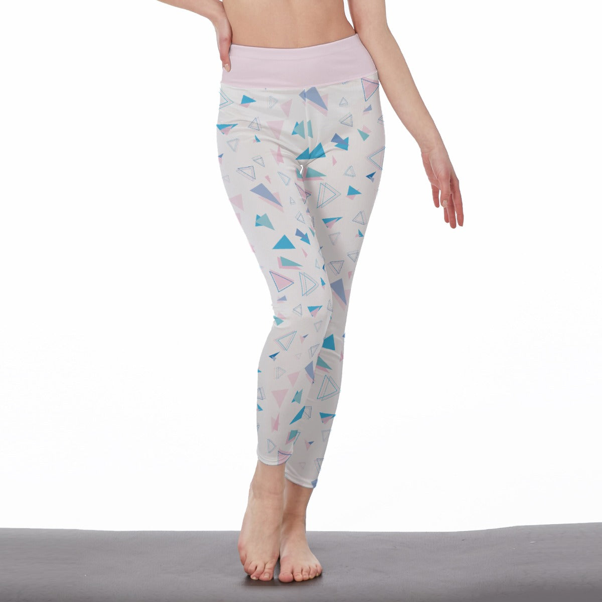 Women's High Waist Leggings | Side Stitch Closure