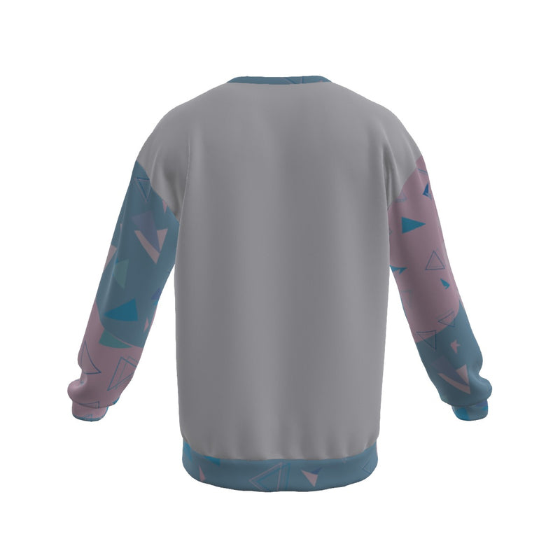 Men's Drop Shoulder Round Neck Long-Sleeved Sweatshirt