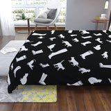 Lightweight & Breathable Quilt With Edge-wrapping Strips
