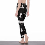 Women's High Waist Leggings | Side Stitch Closure