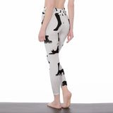 Women's High Waist Leggings | Side Stitch Closure
