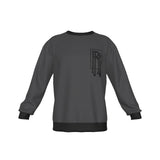 Men's Drop Shoulder Round Neck Long-Sleeved Sweatshirt