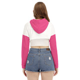Women's Smock Short Hoodie With Long Sleeve