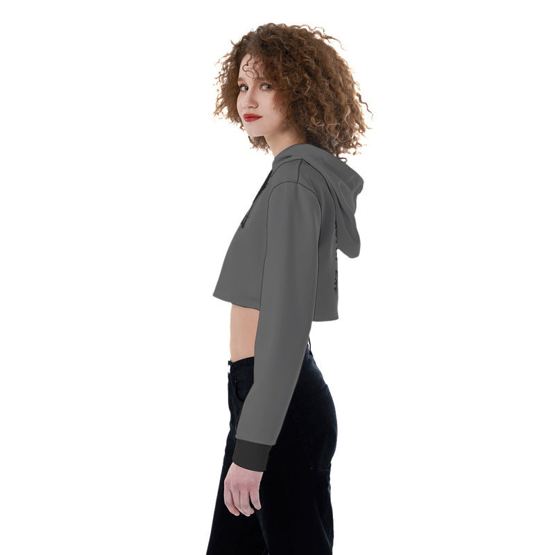 Women's Crop Top Hoodie
