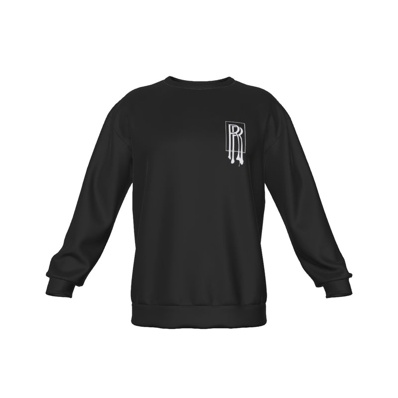 Men's Drop Shoulder Round Neck Long-Sleeved Sweatshirt