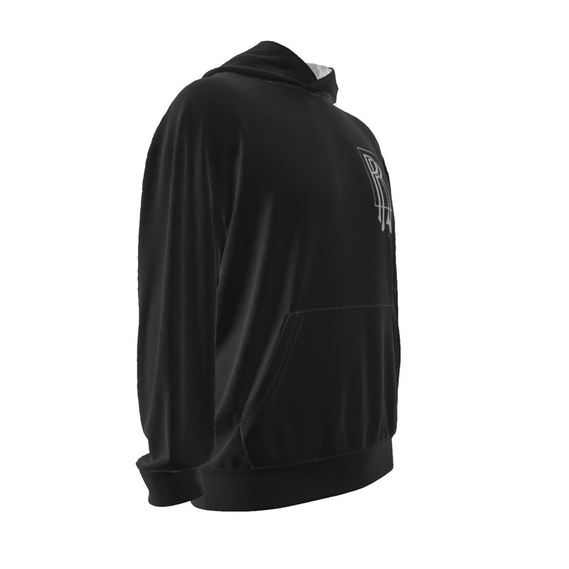 Men's Drop Shoulder Patch Pocket Hoodie