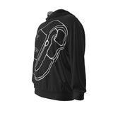 Men's Drop Shoulder Patch Pocket Hoodie