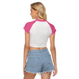 Women's Raglan Cropped T-shirt