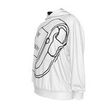 Men's Drop Shoulder Patch Pocket Hoodie