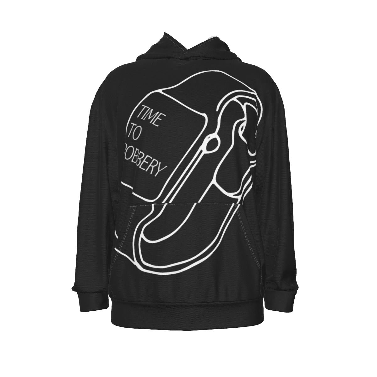 Men's Drop Shoulder Patch Pocket Hoodie