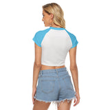 Women's Raglan Cropped T-shirt