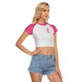 Women's Raglan Cropped T-shirt