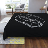 Lightweight & Breathable Quilt With Edge-wrapping Strips