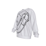 Men's Drop Shoulder Round Neck Long-Sleeved Sweatshirt