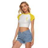 Women's Raglan Cropped T-shirt