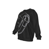 Men's Drop Shoulder Round Neck Long-Sleeved Sweatshirt