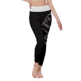 Women's High Waist Leggings | Side Stitch Closure