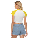 Women's Raglan Cropped T-shirt