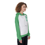 Women's Raglan Pullover Hoodie